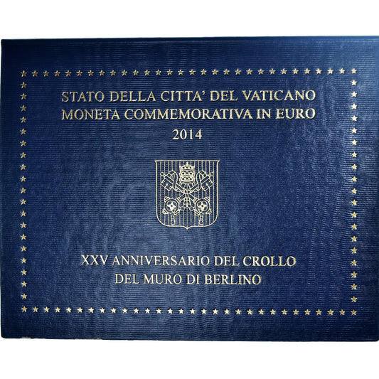 Vaticano, 
  
  2 euros, 
  
  rampa do mur