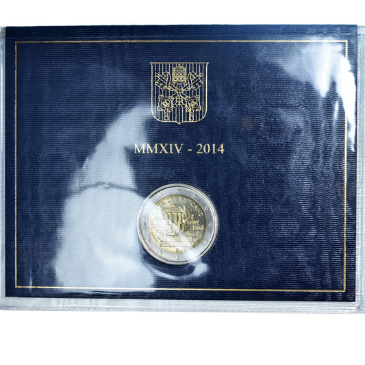 Vaticano, 
  
  2 euros, 
  
  rampa do mur