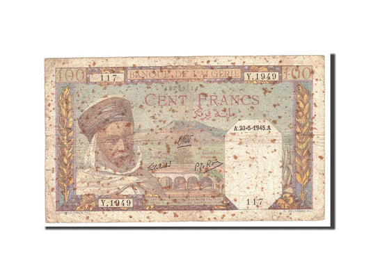 Nota,

Argélia,

100 Francos