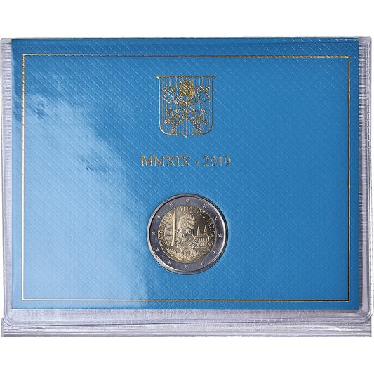 Vaticano, 
  
  2 euros, 
  
  90 anos da Fundação do Estado do Vaticano
