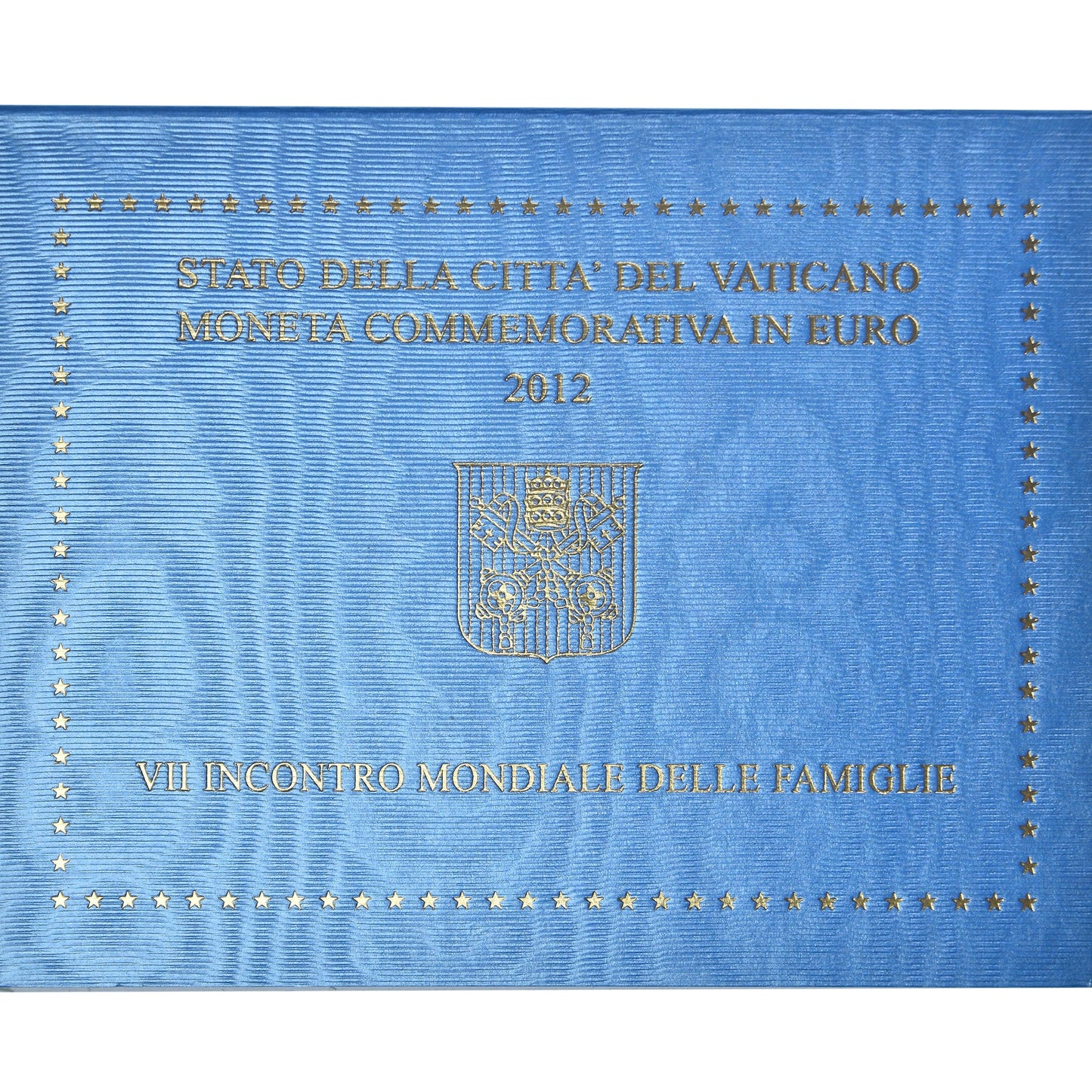 Vaticano, 
  
  2 euros, 
  
  7º Encontro Mundial de Famílias