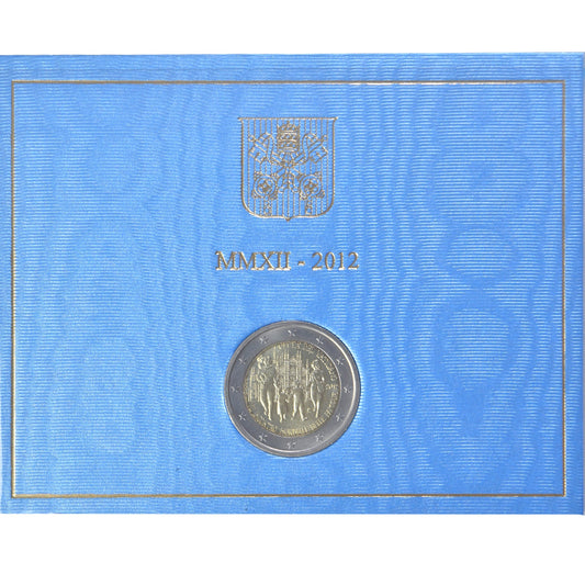 Vaticano, 
  
  2 euros, 
  
  7º Encontro Mundial de Famílias