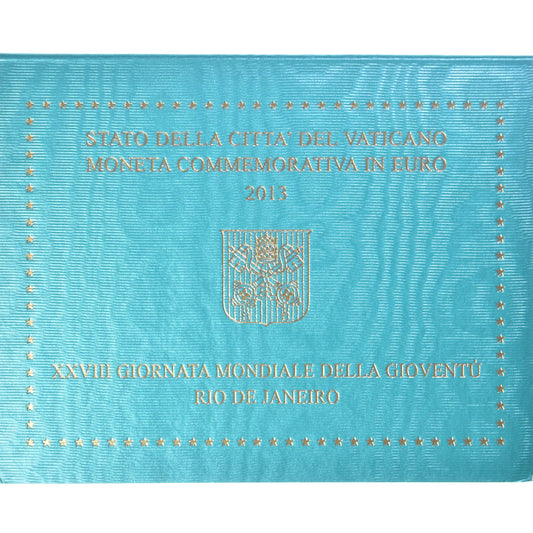 Vaticano, 
  
  2 euros, 
  
  28ª Jornada Mundial da Juventude