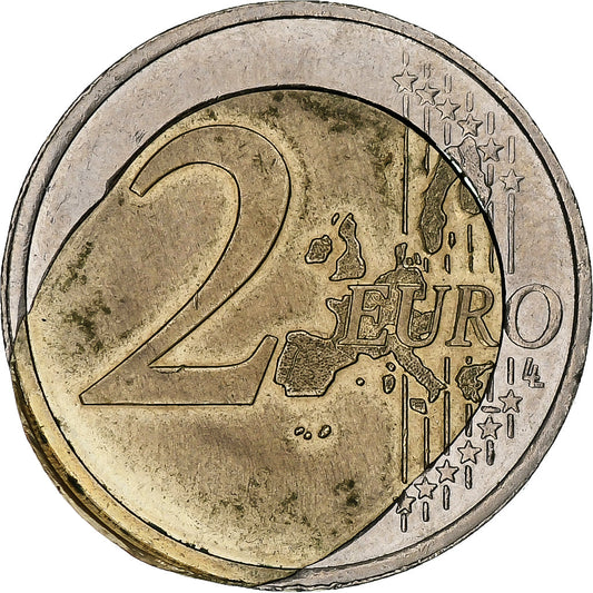 França,

2 euros,

2001