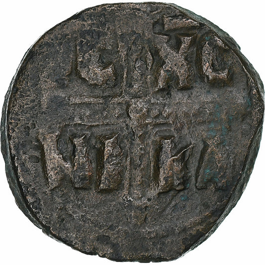 Época de Miguel IV, 
  
  Follis, 
  
  1034-1041