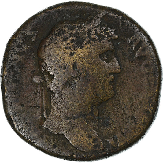 Adriano, 
  
  Sestércio, 
  
  117-138