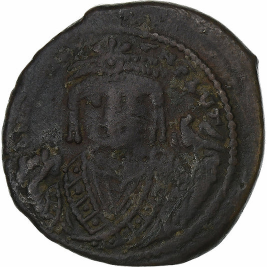 Maurício Tibério, 
  
  Follis, 
  
  591-592