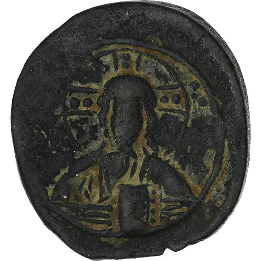 Basílio II e Constantino VIII, 
  
  Follis, 
  
  976-1028