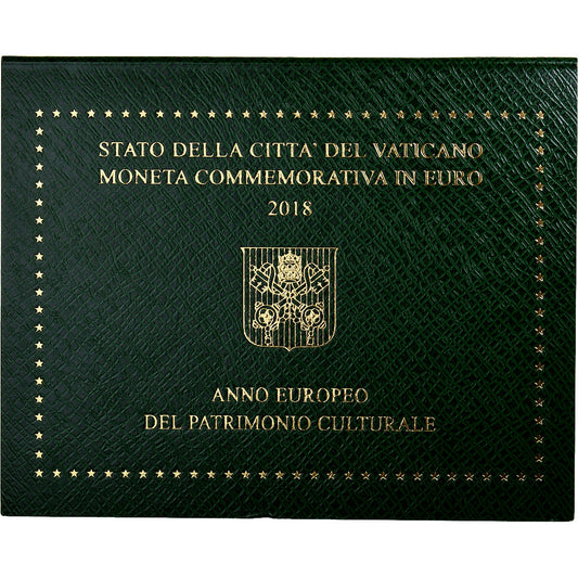 Vaticano,

2 euros,

Ano Europeu do Patrimônio Cultural