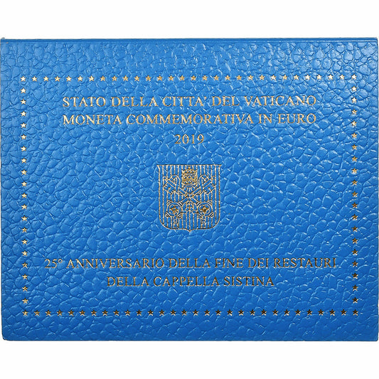 Vaticano,

2 euros,

Restauração da Capela Sistina