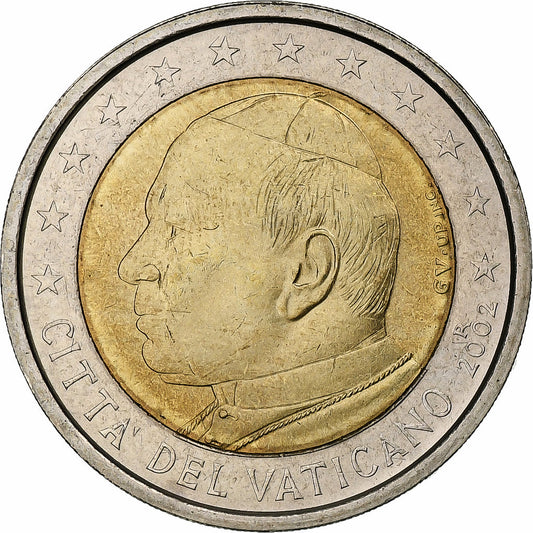 Vaticano,

João Paulo II,

2 euros