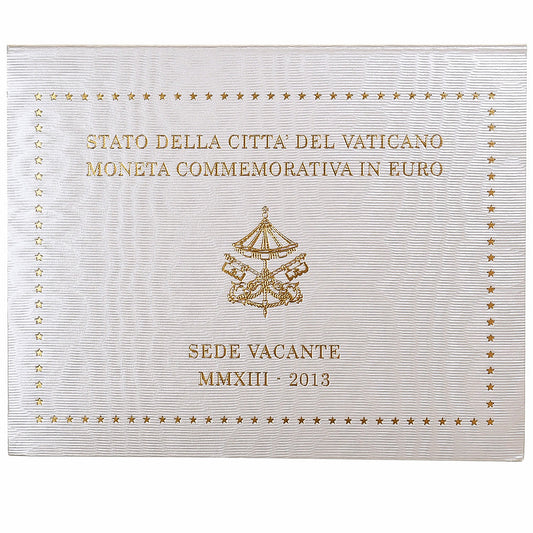 Vaticano, 
  
  2 euros, 
  
  Sede Vacante