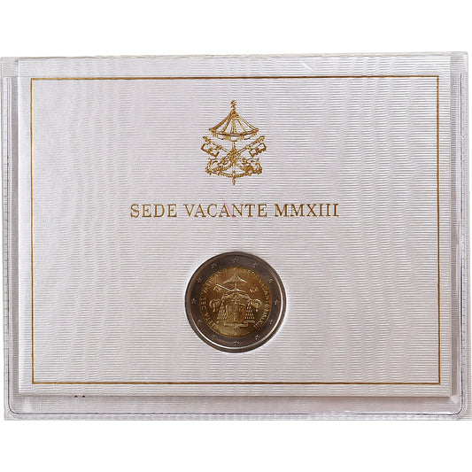 Vaticano, 
  
  2 euros, 
  
  Sede Vacante