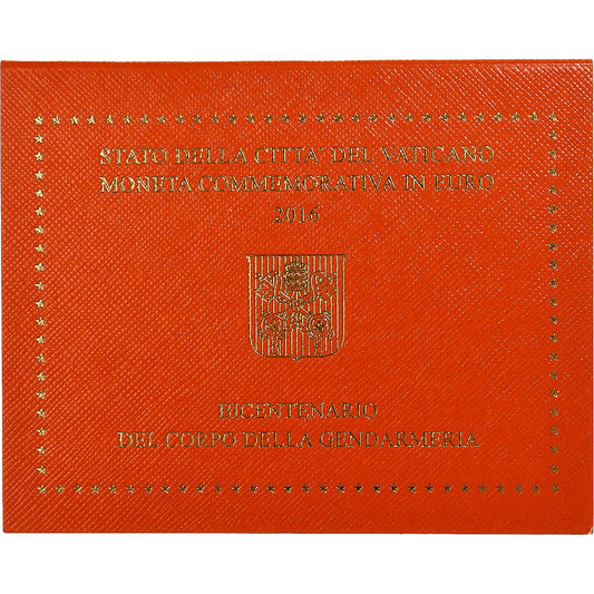 Vaticano,

2 euros,

Bicentenário da Gendarmaria do Vaticano