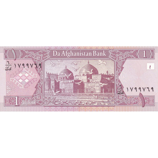 Afeganistão, 
  
  1 afegão, 
  
  SH1381(2002)