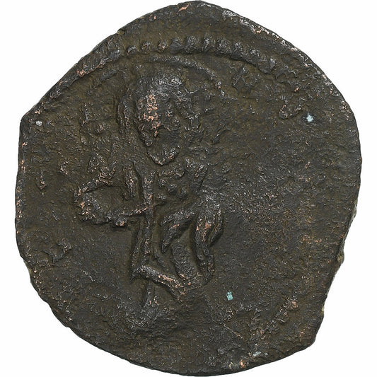 Constantino X, 
  
  com Eudócia, 
  
  Follis