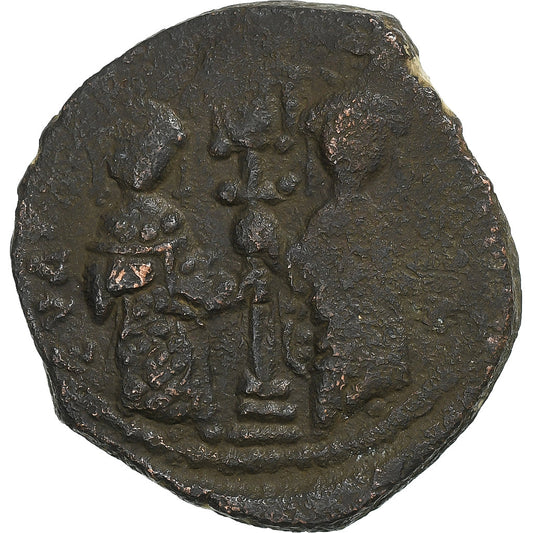 Constantino X, 
  
  com Eudócia, 
  
  Follis