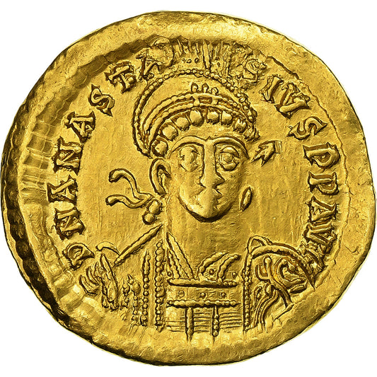 Anastácio I, 
  
  Sólido, 
  
  491-518