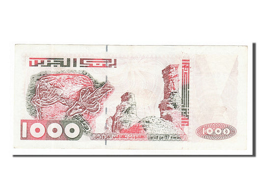 Nota,

Argélia,

1000 Dinares