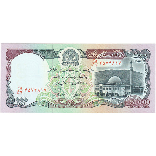 Afeganistão, 
  
  5.000 afegãos, 
  
  SH1372 (1993)