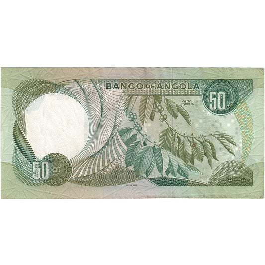 Angola, 
  
  50 escudos, 
  
  24/11/1972