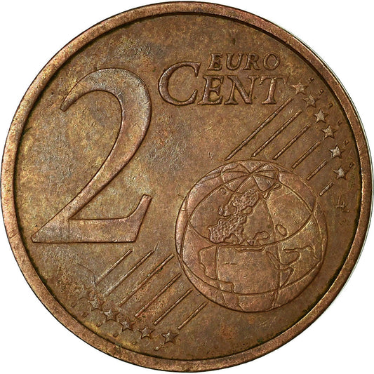Zona do Euro,

2 centavos de euro,

Duplo reverso