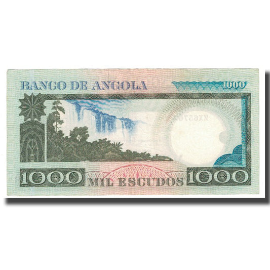 Nota, 
  
  Angola, 
  
  1000 Escudos