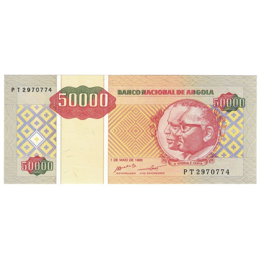 Nota de banco,

Angola,

50