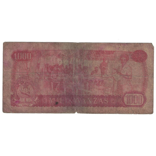 Nota, 
  
  Angola, 
  
  1000 Kwanzas
