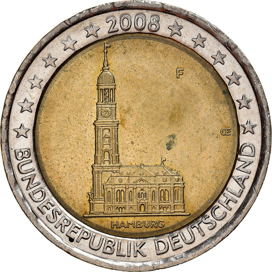 Alemanha,

2 euros,

2008