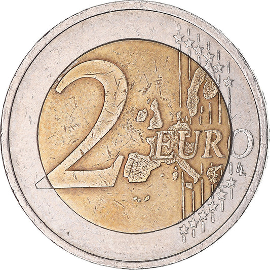 Alemanha,

2 euros,

Estrela de torneamento de teste com fio 5DM